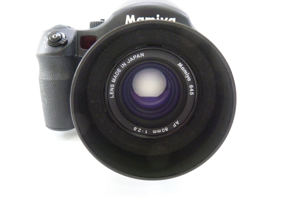 Mamiya 645 AFD II Complete Kit with 80MM F2.8 Lens and 120/220 Film Back