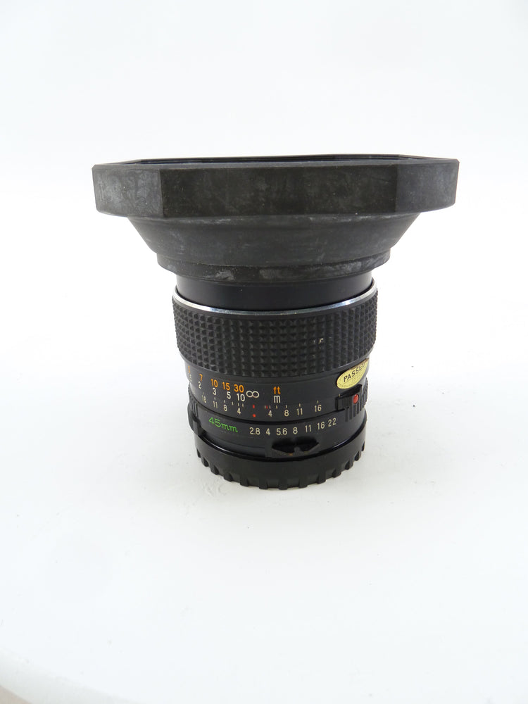 Mamiya 645 Pro 45MM f2.8 S C Wide Angle Lens
