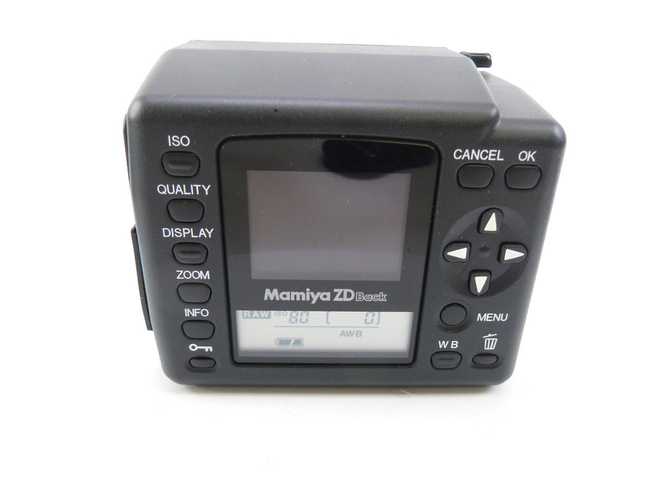 Mamiya ZD 22Megapixel Digital Back for Mamiya 645 AFD, AFD II, AFD III, and Phase One AF