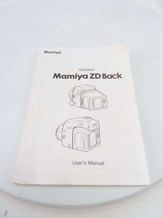 Mamiya ZD 22Megapixel Digital Back for Mamiya 645 AFD, AFD II, AFD III, and Phase One AF
