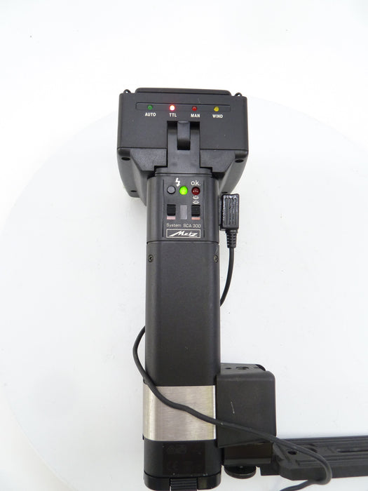 Metz 45 CL-4 Handle Mount Flash with Brackets and PC cord