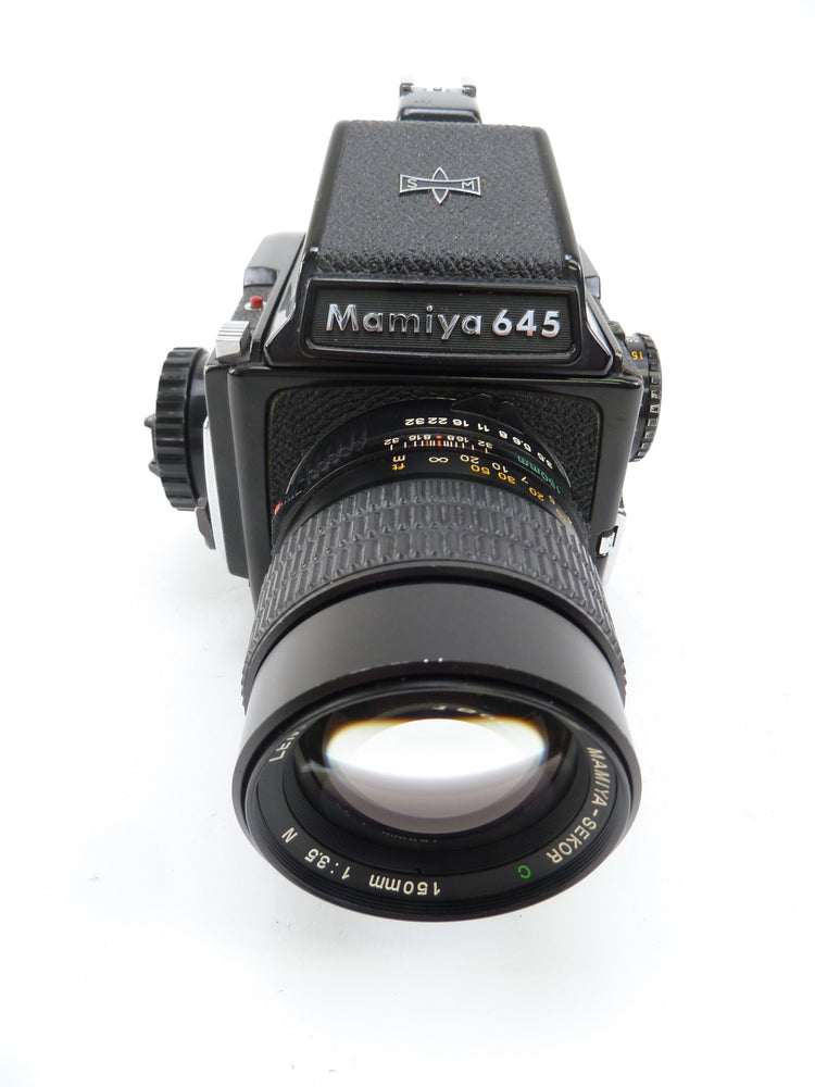 Mamiya M645 Camera Outfit with Prism Finder and 150MM F3.5 N Lens