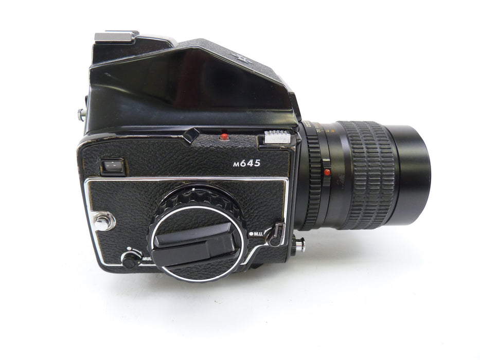Mamiya M645 Camera Outfit with Prism Finder and 150MM F3.5 N Lens