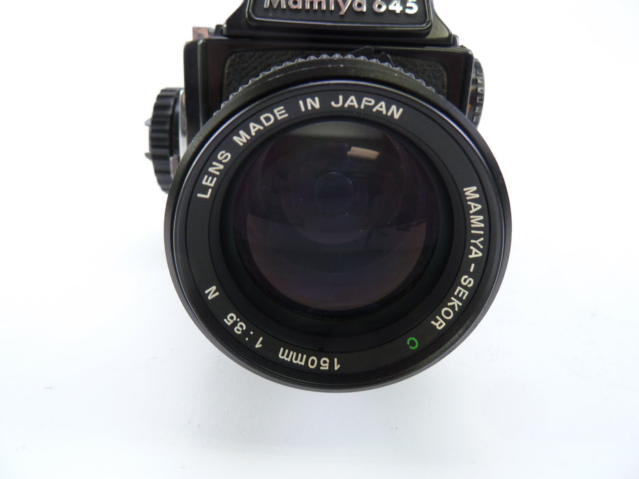 Mamiya M645 Camera Outfit with Prism Finder and 150MM F3.5 N Lens