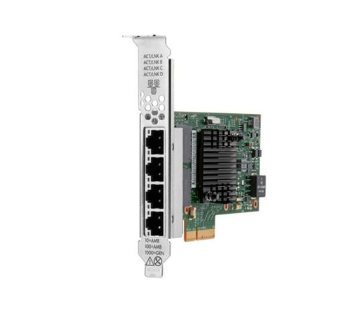 P22200-001 - HP Intel I350-T4 4-Ports 1Gb/s Ethernet PCI Express 2.0 x4 High Profile Network Adapter