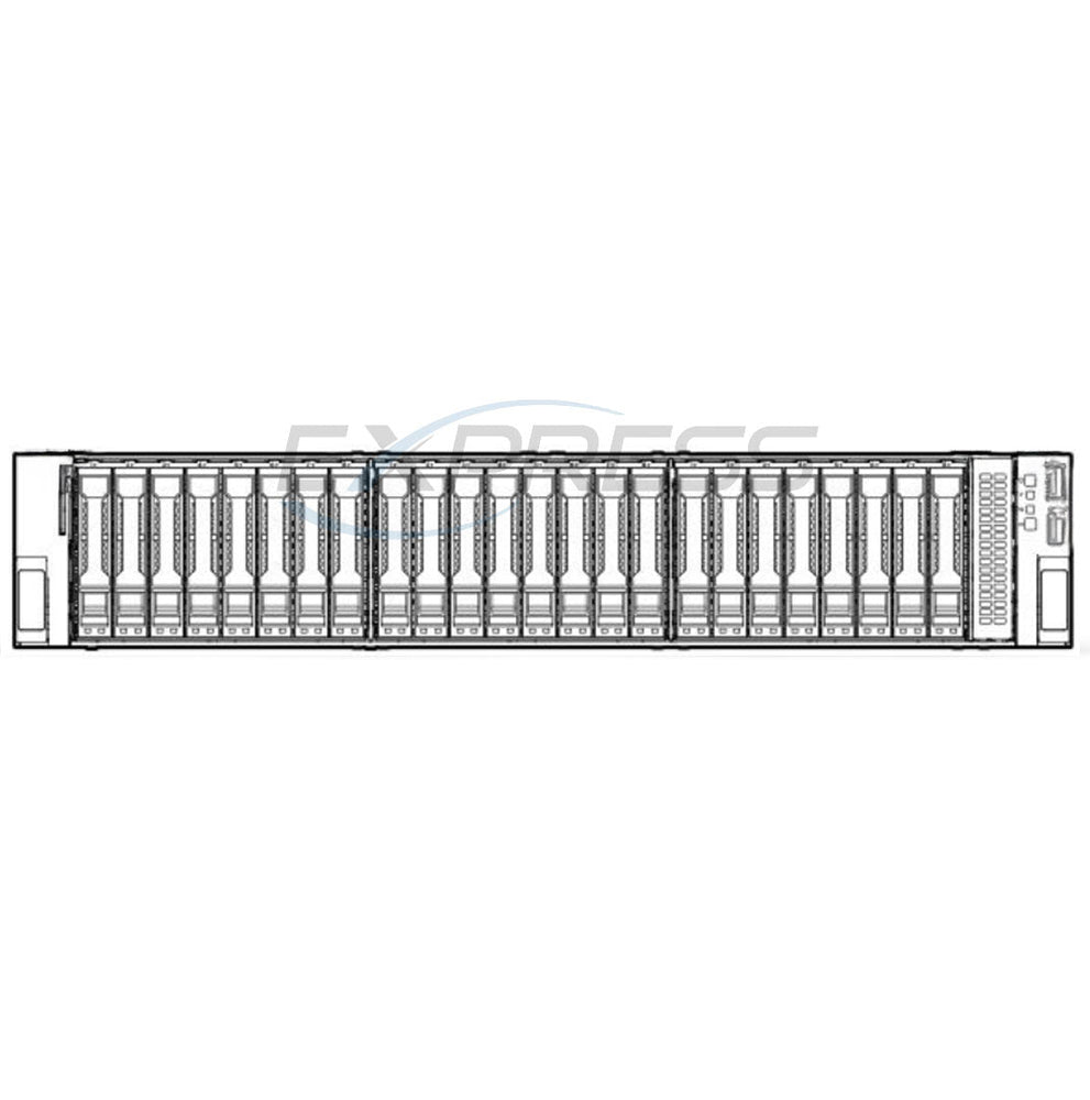 P59256-B21 - 24SFF x4 NVMe FIO Bundle Kit | Refurbished HPE ProLiant DL345 Gen11