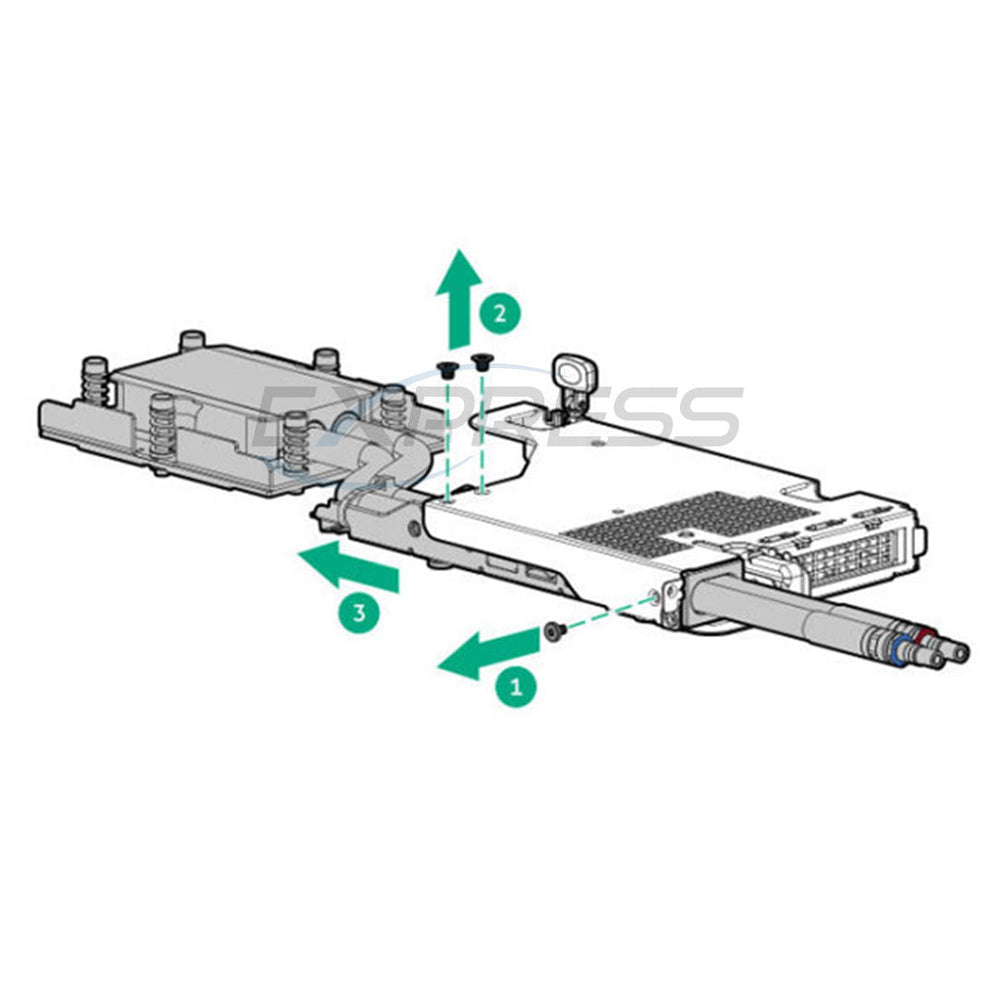 P62032-B21 - Direct Liquid Cooling Cold Plate Module from NS204i-u | Refurbished HPE ProLiant DL365 Gen11