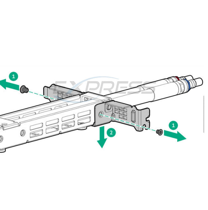 P80871-B21 - Direct Liquid Cooling Cold Plate Module Kit from PCIe | Refurbished HPE ProLiant DL325/DL345 Gen11