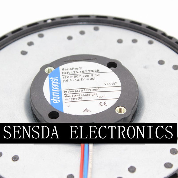 PAPST PAPST 12V DC 2A Axial Cooling Fan