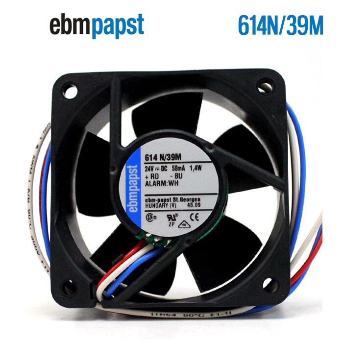 PAPST PAPST 60x60x25mm 24V DC Axial Cooling Fan