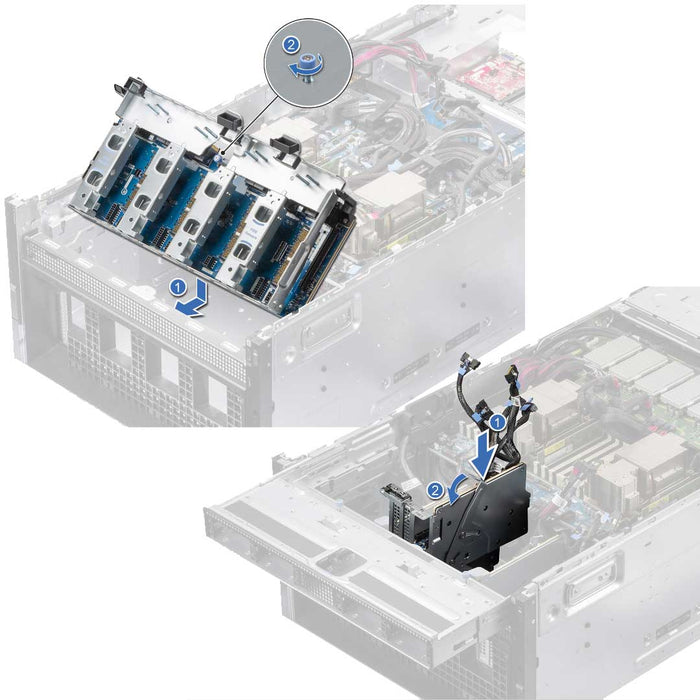 PCI-e Switch Board (PSB) Riser Module 2x16 PCI-e 5 | Dell PowerEdge XE9680