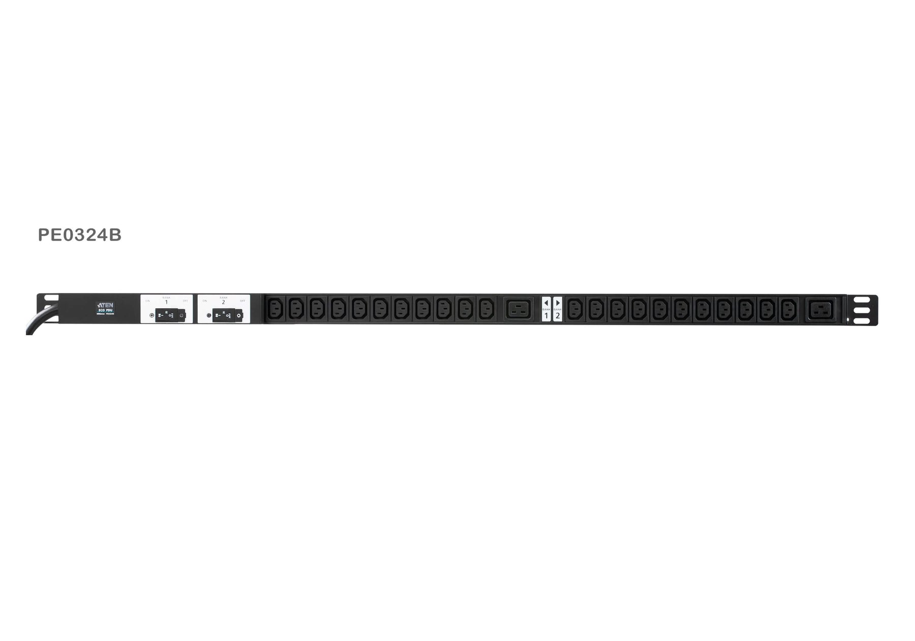 Aten Basic PE0324B 30A 24-Outlet 0U with Surge Protection PDU