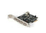 PEX400USB2 - StarTech 5-Ports USB 2.0 PCI-Express x1 Low Profile Network Adapter