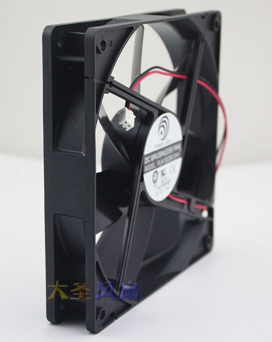 PLA13525B12HH 135x135x25mm 12V DC 1.0A Axial Cooling Fan