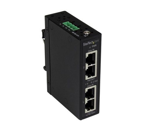 POEINJ2GI - StarTech 2-Port Gigabit POE+ Power Over Ethernet Injector