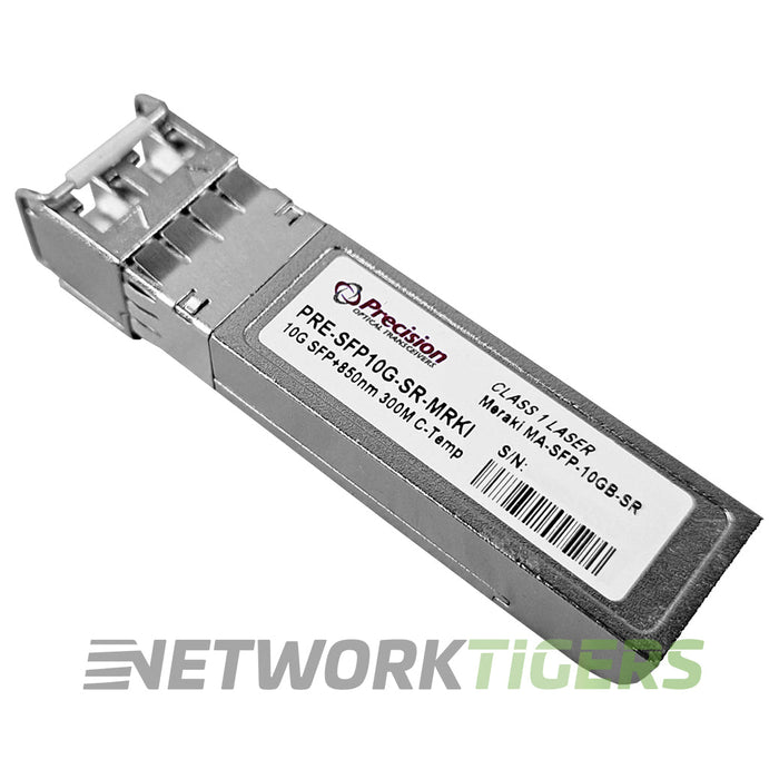 PRECISION PRE-SFP10G-SR-MRKI 10GB BASE-SR SFP For Cisco Meraki MA-SFP-10GB-SR