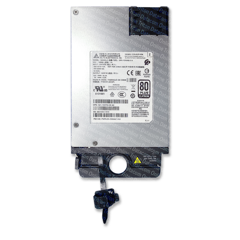 PWR-C5-1KWAC - Cisco AC Configuration 5 Power Supply for 9200 Switch, 1000W