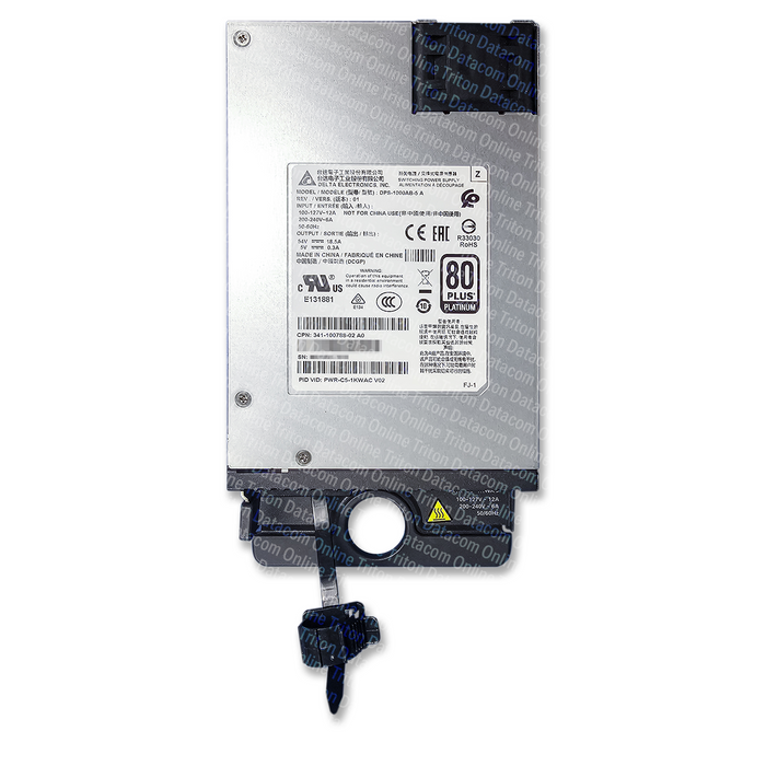 PWR-C5-1KWAC - Cisco AC Configuration 5 Power Supply for 9200 Switch, 1000W