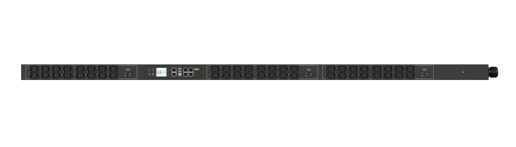 Raritan PX3-5967V-N1P1 PX3 3-Phase 48-Outlets 30A Rack-Mount Power Distribution Unit