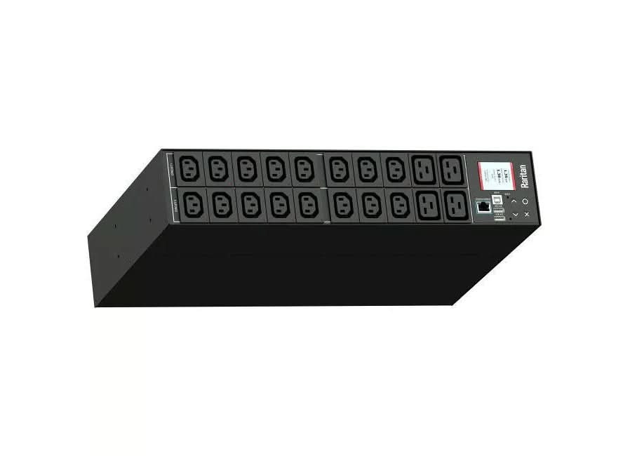 Raritan PX3-5460R-C5 PX Single Phase 20-Outlets 24A Rack-Mount Power Distribution Unit
