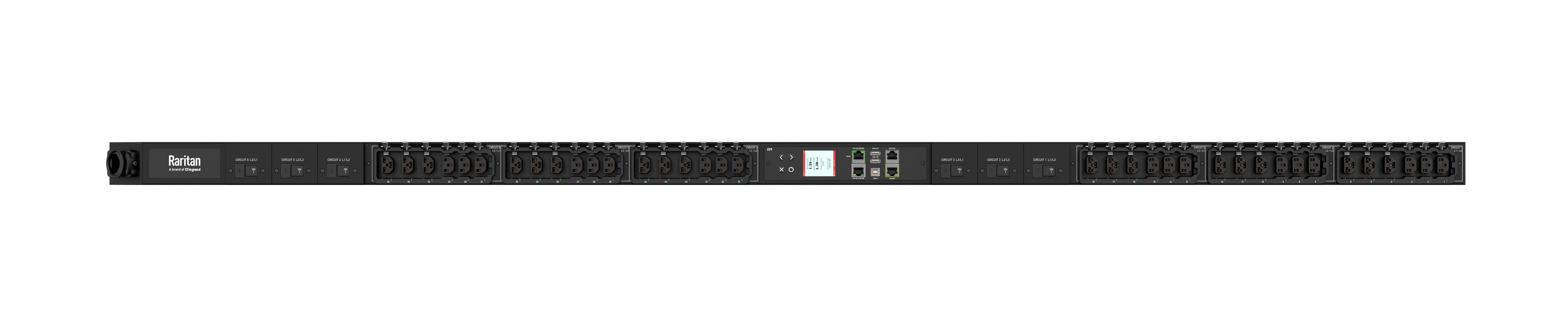 Raritan PX4-232A-E7V2-KIT 3-Phase 208V AC Rack Power Distribution Unit