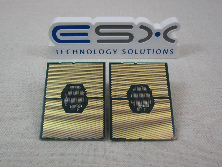 Pair (2) Intel Xeon 8-Core Silver 4108 @ 1.8GHz 11MB 85W Processor SR3GJ CPU