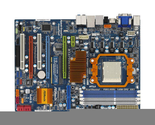 90-MXGA00-A0UAYZ - ASRock Socket AM3 AMD 790GX + SB750 Chipset AMD Phenom II X6/ II X4/ II X3/ II X2 / AMD Athlon II X4/ II X3/ II X2/ AMD Sempron
