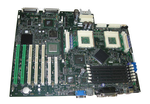 7F435 - Dell Socket PGA370 System Board Motherboard for PowerEdge 2500 Supports 2x Pentium III Series DDR 6x DIMM