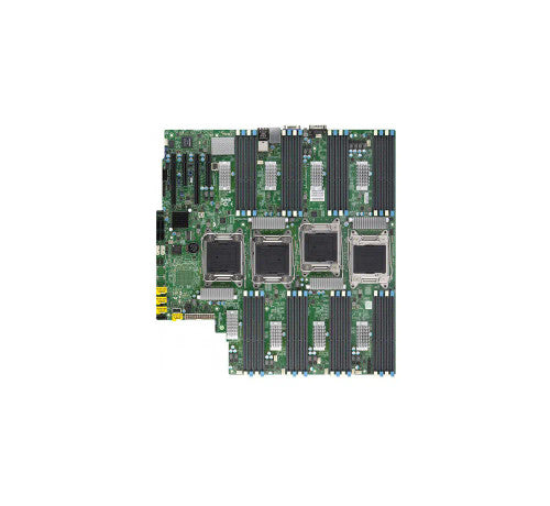 X10QBL-CT-P - SuperMicro X10QBL-CT Proprietary Motherboard Supports 4x Xeon DDR3 32x DIMM.