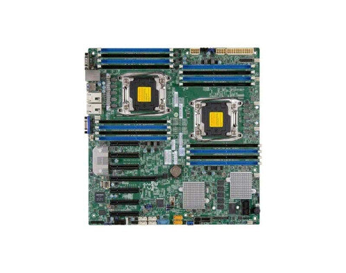 X10DRH-iLN4 - SuperMicro Socket LGA2011 Intel C612 Chipset EATX System Board Motherboard Supports 2x Xeon E5-2600 v3/v4 DDR4 16x DIMM
