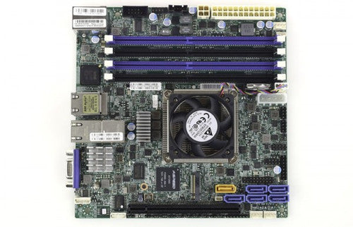 X10SDV-6C+-TLN4F - SuperMicro Socket FCBGA-1667 System on Chip Chipset Mini-ITX System Board Motherboard Supports Xeon D-1528 DDR4 4x DIMM