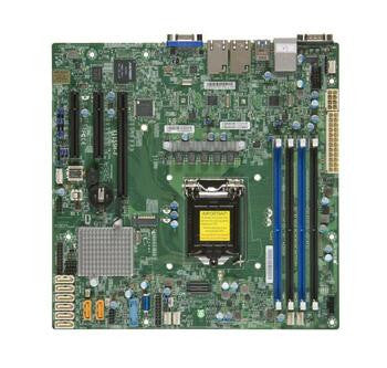 MBDX11SSHFB - SuperMicro Socket H4 LGA 1151 Xeon E3-1200 v5 / v6 Intel C236 Chipset DDR4 4 x DIMM 8 x SATA 6Gbps micro-ATX Server Motherboard