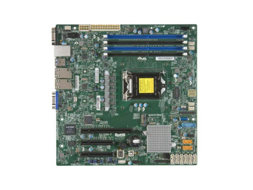 X11SSH-F-B - SuperMicro X11SSH-F Motherboard, Intel C236, LGA1151, Micro-ATX, Xeon E3-1200 v6/v5, DDR4, 4x DIMM