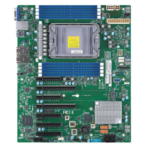 X12SPL-F-B - Supermicro Socket LGA 4189 Intel C621A Chipset Intel Xeon Scalable Processors Support DDR4 8x DIMM 10x SATA3 6.0Gb/s ATX Motherboard