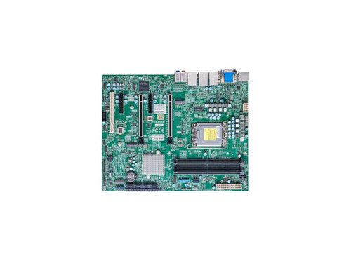 X13SAE-F - Supermicro Core i-Series 12th/13th Gen Single Socket LGA1700 DDR5 SATA PCI-Express M.2 Supported ATX Server Motherboard