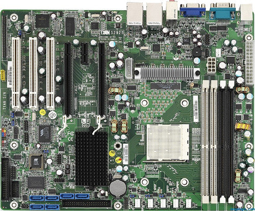S2925A2NRF-E - Tyan Socket AM2 Nvidia nForce Professional 3400 Chipset AMD Opteron 1300 Series Processors Support DDR2 4x DIMM 6x SATA 3.0Gb/s