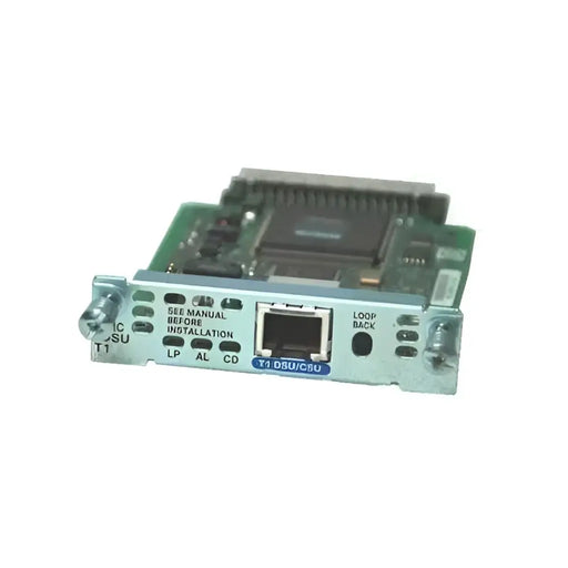 Cisco HWIC-1DSU-T1 1-Port T1/Fractional T1 DSU/CSU WAN Interface Card - Refurbished