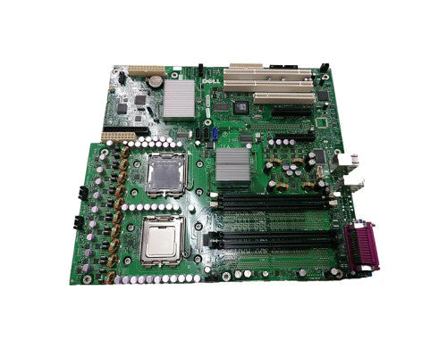 0TW856 - Dell Socket LGA771 ATX System Board Motherboard for PowerEdge SC1430 Supports 2x Xeon 5300/ 5100/ 5000 Series DDR2 4x DIMM
