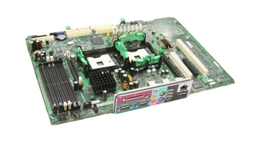 KG051 - Dell Socket mPGA-604 Intel E7525 Chipset System Board Motherboard for Precision Workstation 470 Supports 2x Xeon Series DDR2 6x DIMM