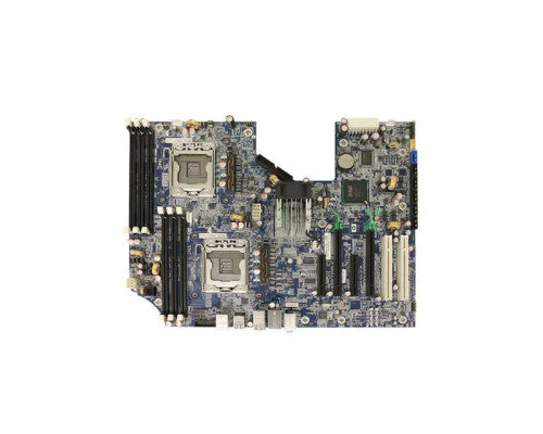 460840-002 - Compaq HP Socket LGA1366 Intel 5520 Chipset Micro ATX System Board Motherboard for Z600 workstation Supports 2x Xeon Series DDR3 6x DIMM