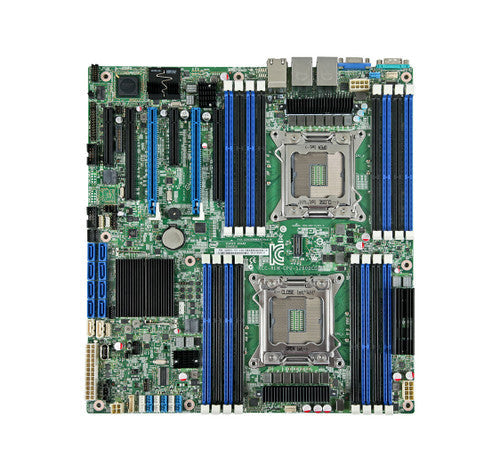 DBS2600COE - Intel S2600COE Socket R LGA2011 C602 Chipset SSI EEB System Board Motherboard Supports Xeon E5-2600 v2 Series DDR3 16x DIMM