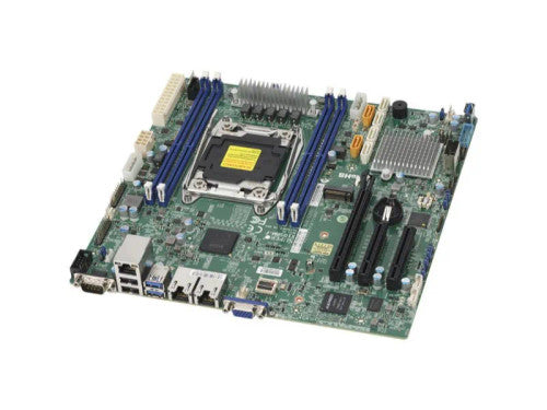X10SRM-F-B - SuperMicro X10SRM-F Socket LGA2011 Intel C612 Chipset Micro-ATX System Board Motherboard Supports Xeon E5-1600 v3/v4 DDR4 4x DIMM