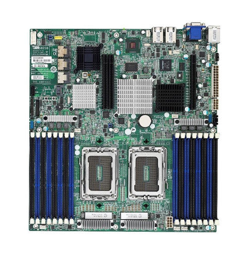 S8236WGM3NR - Tyan S8236 Socket G34 AMD SR5690 + SP5100 Chipset AMD 45nm 8-Core/12-Core Opteron 6100 Series Processors Support DDR3 16x DIMM