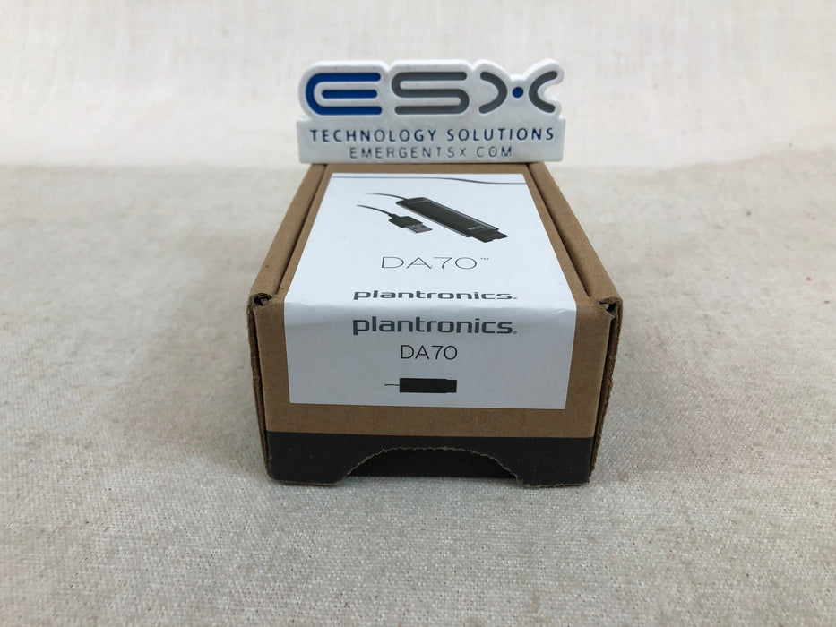 Plantronics DA70 USB Audio processor, 201851-01, In Factory Box
