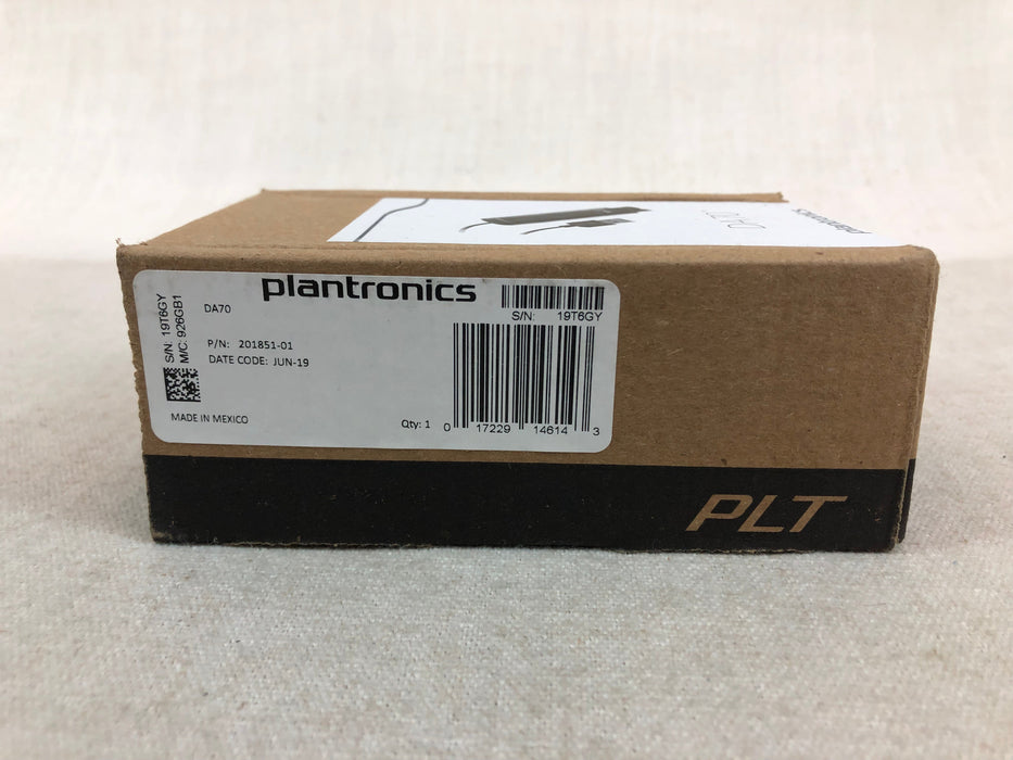 Plantronics DA70 USB Audio processor, 201851-01, In Factory Box