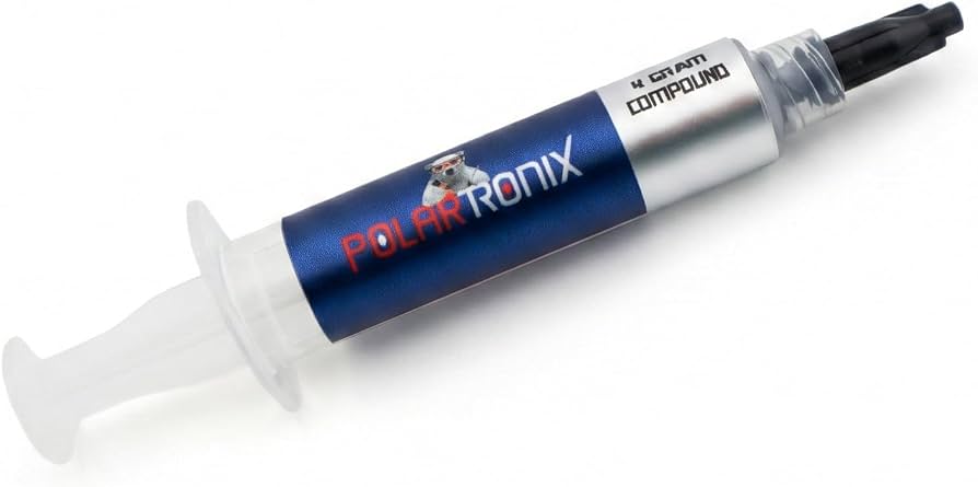 PolarTronix Premium Thermal Paste for Computer CPU GPU Laptop - USTP128-4