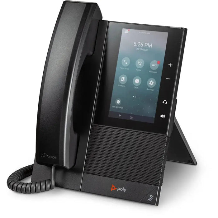 Poly CCX 500 Business Media Phone Open SIP PoE 5" Touchscreen POLY-CCX-500 - New