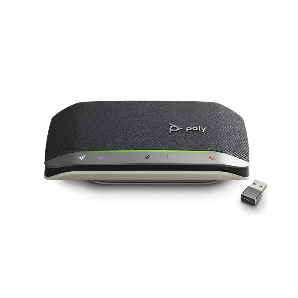 Poly Sync 20+ USB-A Bluetooth Smart Speakerphone w/ BT600 Dongle (216865-01) - New
