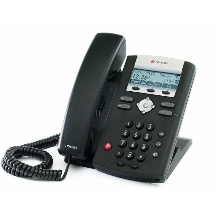 Polycom SoundPoint IP 335 2-Line SIP VoIP Phone 2200-12375-025 - Refurbished