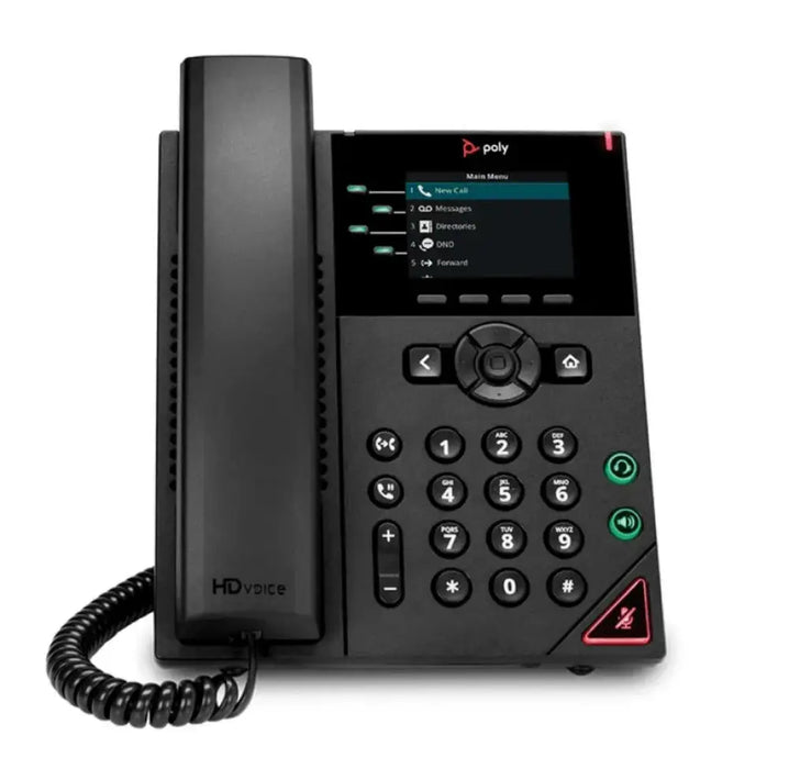 Polycom VVX 250 4-Line Gigabit IP Phone 2200-48820-025 - Refurbished